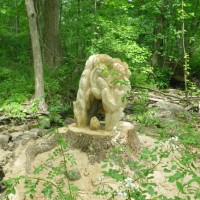 12. Tree Stump Carving, Pennsylvania