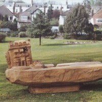 29. Cedar Table for Holly Lodge. High Gate, London