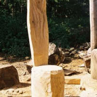 3. Storytelling Chair in oak 250cm tall