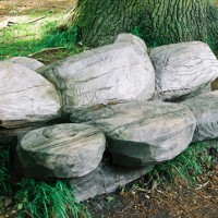 5. Bench sculpture Trent Park, Cockfosters 