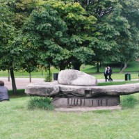 8. Bench sculpture, Spring Gardens, Vauxhall 